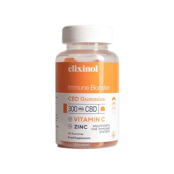 ELIXINOL CBD - 300mg CBD IMMUNE BOOSTER GUMMIES