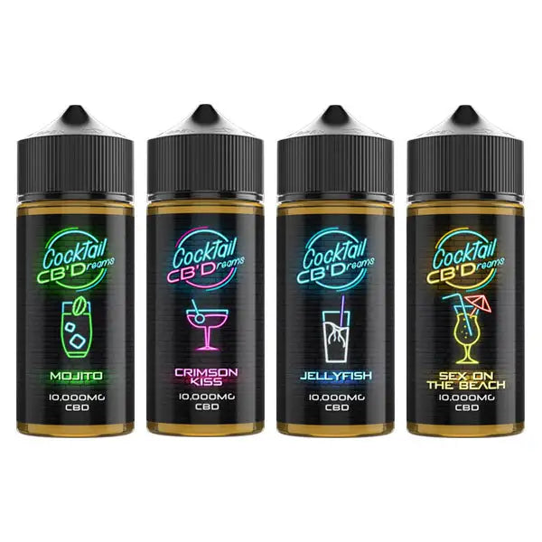 COCKTAIL CBDREAMS CBD E-LIQUID 10,000mg IN 100ml BOTTLE