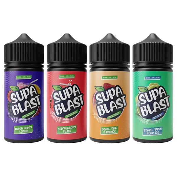 SUPA BLAST 100ml SHORTFILL E-LIQUIDS