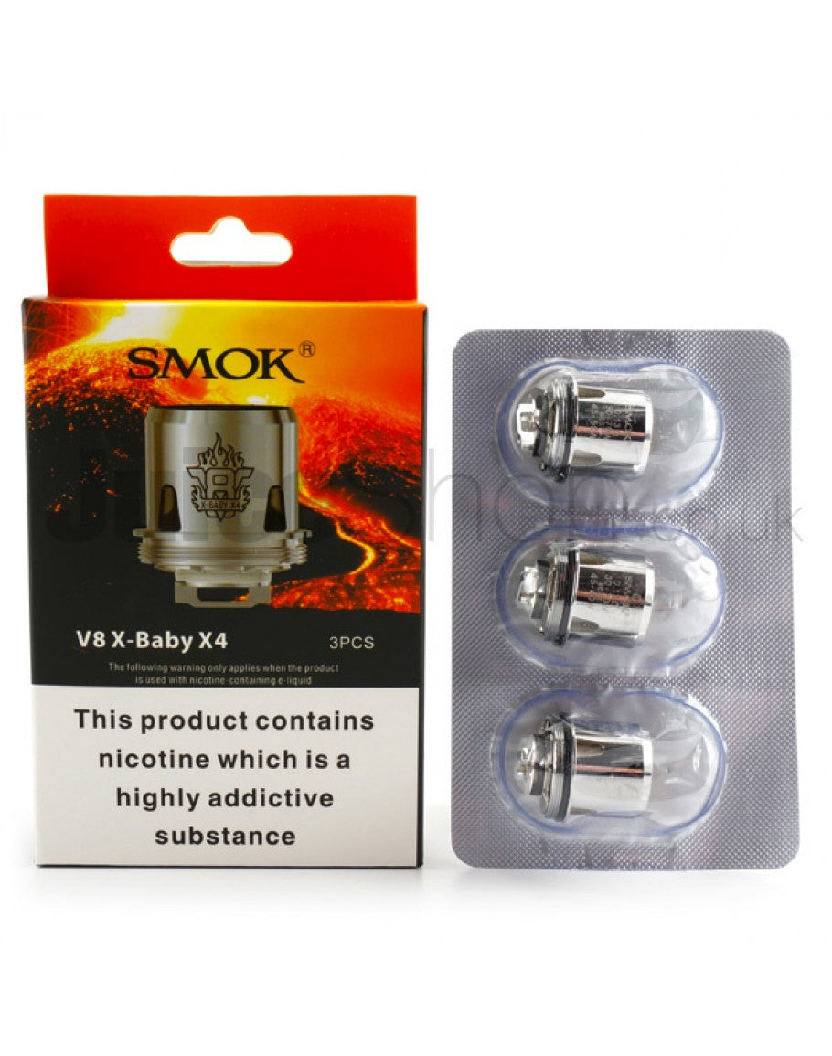 SMOK V8 X-BABY - X4 0.13ohm COILS