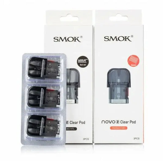 NOVO 2 CLEAR REPLACEMENT POD MESHED 0.9ohm (MESH COIL)
