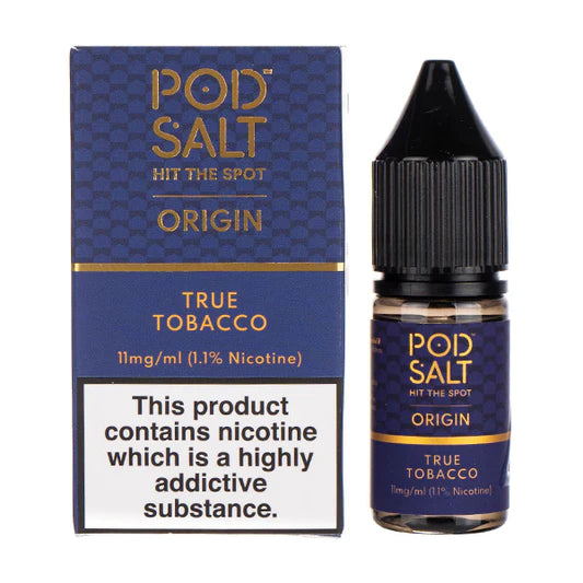 POD SALT ORIGIN NIC SALTS 10ml - TRUE TOBACCO