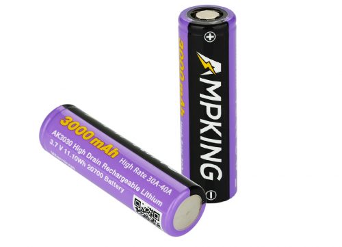 AMPKING 20700 3000mah LITHIUM BATTERY