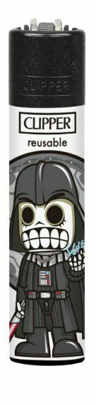 CLIPPER LIGHTERS - SKELETON SPACE WARRIORS