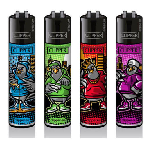 CLIPPER LIGHTERS - FUNKY PIDGEONS