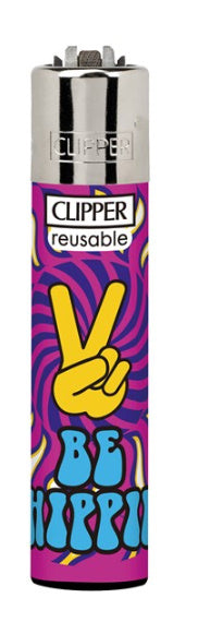 CLIPPER LIGHTERS - PEACE & LOVE