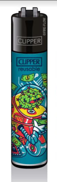 CLIPPER LIGHTERS - RASTA ROBOTS