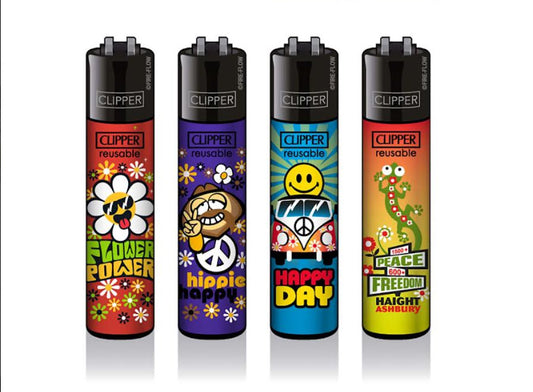 CLIPPER LIGHTERS - SUPER HIPPIES