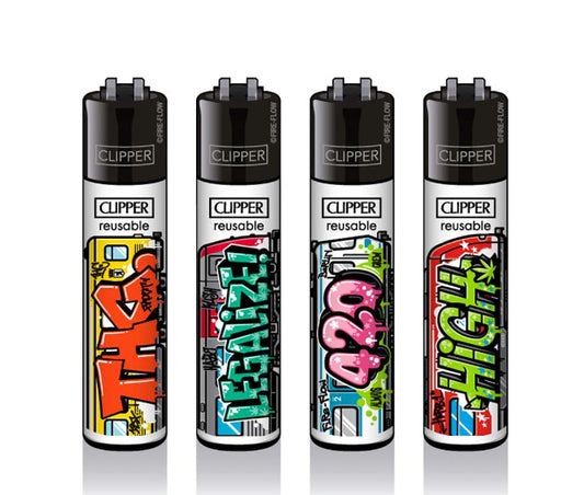 CLIPPER LIGHTERS - 420 GRAFFITI TRAINS