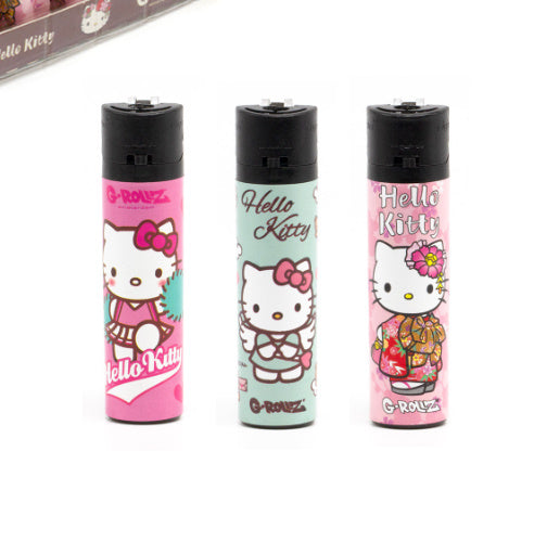 G-ROLLZ HELLO KITTY LIGHTERS - PINK LOVE DESIGNS