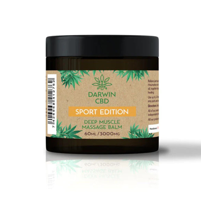 DARWIN 3000mg CBD DEEP MUSCLE BALM - SPORT EDITION 60ml