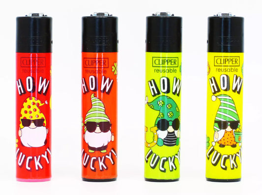 CLIPPER LIGHTERS - LUCKY GNOMES