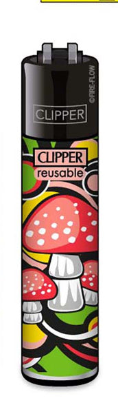 CLIPPER LIGHTERS - MUSHROOMS