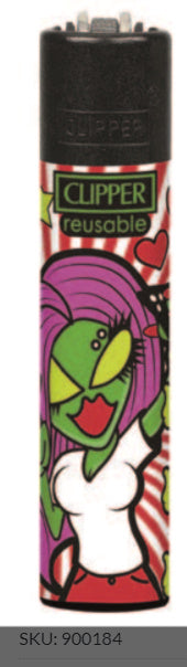 CLIPPER LIGHTERS - UFO LIFE ALIENS