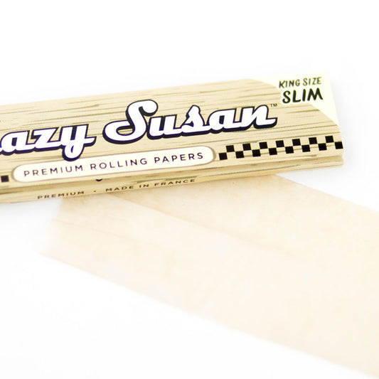 BLAZY SUSAN KINGSIZE SLIM UNBLEACHED ROLLING PAPERS