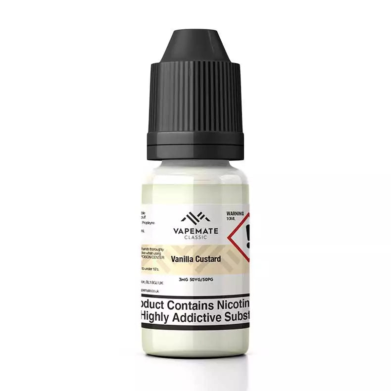 VAPE MATE CLASSIC - VANILLA CUSTARD 70VG/30PG