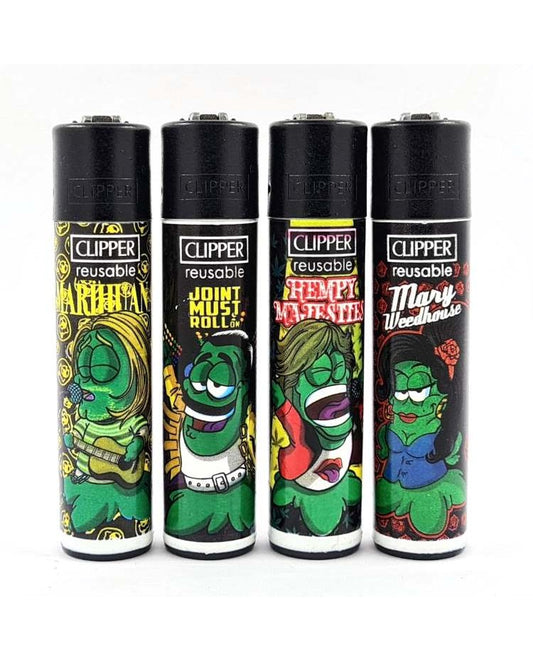 CLIPPER LIGHTERS - HEMP ROCK STARS