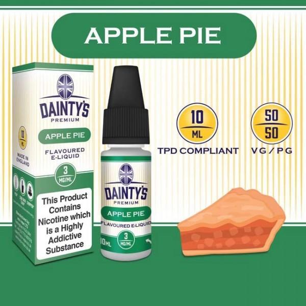 DAINTY'S 10ml - APPLE PIE 50/50 E-LIQUID