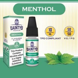 DAINTY'S 10ml - MENTHOL 50/50 E-LIQUID