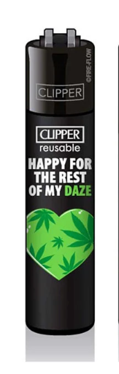 CLIPPER LIGHTERS - WEED PHRASES - LETS GET LIT
