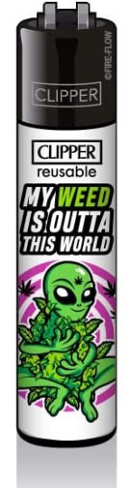 CLIPPER LIGHTERS - 420 SERIES - PANDA ALIEN UNICORN etc