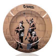 G-ROLLZ BANKSY GRAFFITI ASHTRAY - SPY BOOTH