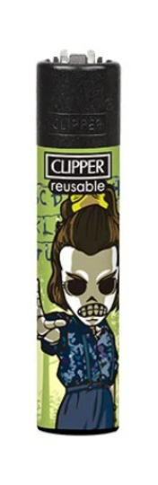 CLIPPER LIGHTERS - STRANGE STUFF SKELETONS