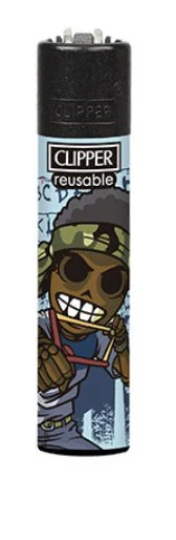 CLIPPER LIGHTERS - STRANGE STUFF SKELETONS
