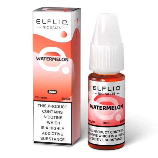 ELFLIQ 20mg NIC SALTS BY ELF BAR - 10ml NICOTINE SALT E-LIQUIDS - CHOOSE FLAVOUR