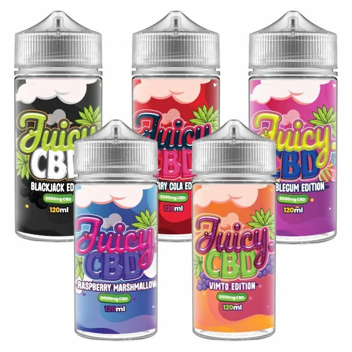 JUICY CBD 5000mg CBD E-liquid 100ml