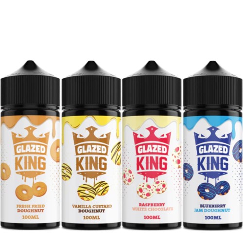 GLAZED KING 100ml SHORTFILL E-LIQUIDS