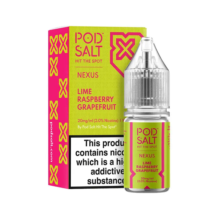 POD SALT NEXUS 5mg NIC SALTS - 10ml CHOOSE FLAVOUR