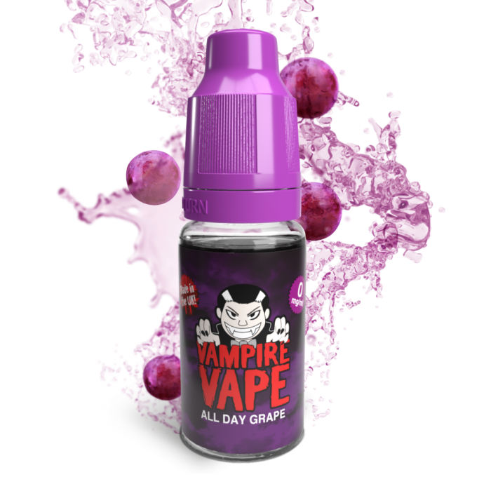 VAMPIRE VAPE - ALL DAY GRAPE 10ml E-LIQUIDS