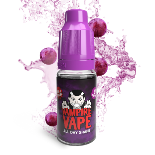 VAMPIRE VAPE - ALL DAY GRAPE 10ml E-LIQUIDS