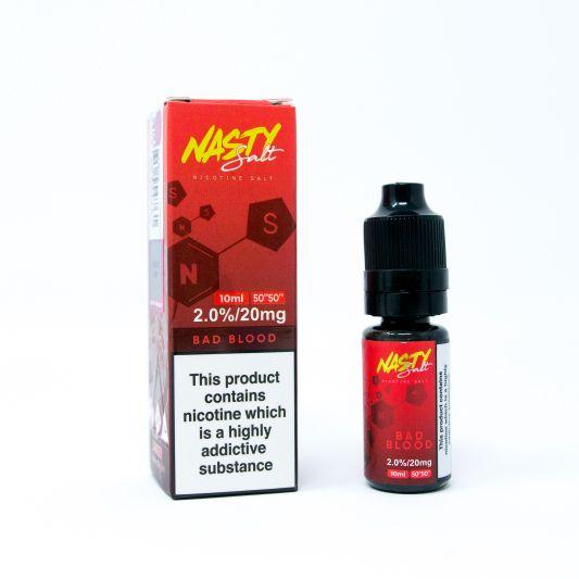 NASTY SALT - BAD BLOOD 10ml NICOTINE SALT E-LIQUID