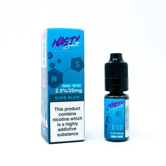 NASTY SALT - SLOW BLOW 10ml NICOTINE SALT E-LIQUID