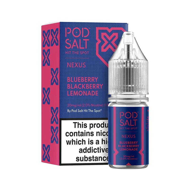 POD SALT NEXUS 10mg NIC SALTS - 10ml CHOOSE FLAVOUR