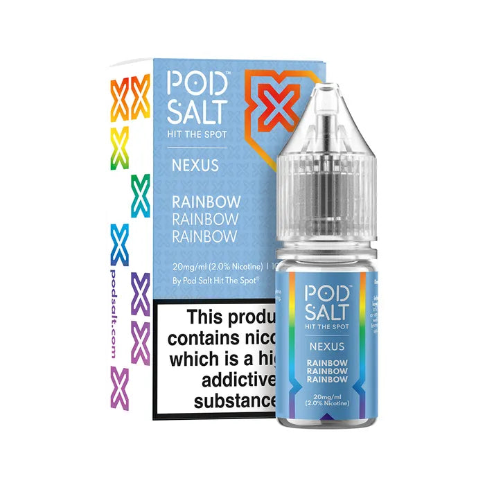 POD SALT NEXUS 5mg NIC SALTS - 10ml CHOOSE FLAVOUR