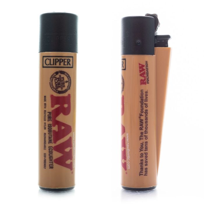 RAW CLIPPER - CLASSIC BROWN - RAWTHENTIC OFFICIAL CLIPPER LIGHTER