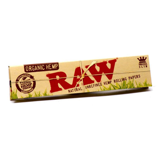 RAW ORGANIC KINGSIZE SLIM ROLLING PAPERS