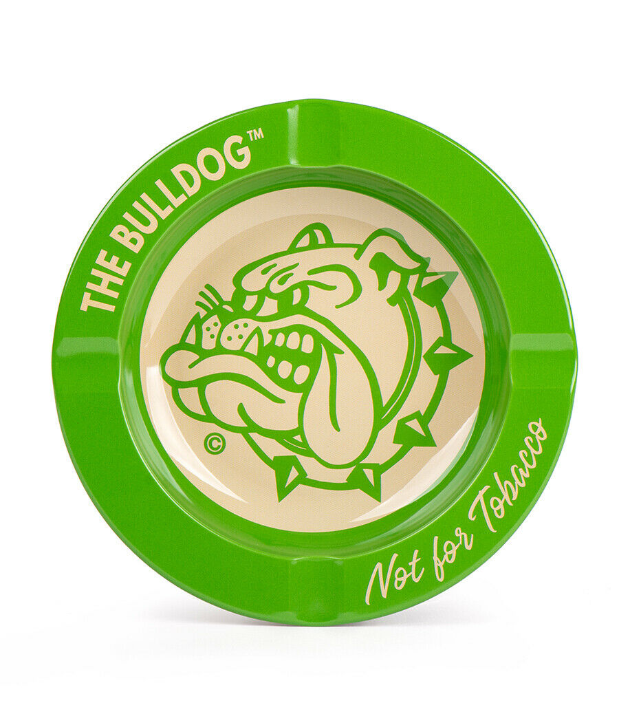 THE BULLDOG AMSTERDAM ASHTRAY - GREEN