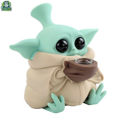 SILICONE BABY YODA BONG