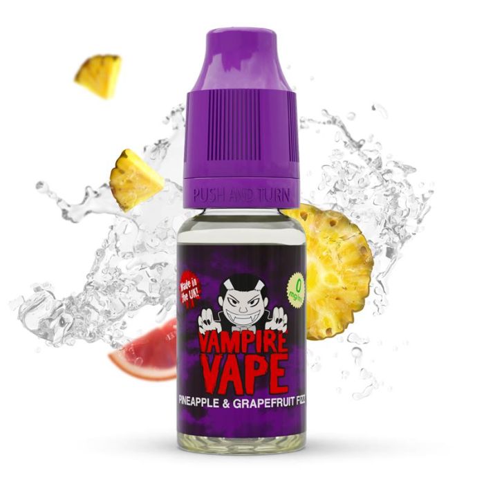 VAMPIRE VAPE - PINEAPPLE & GRAPEFRUIT FIZZ 10ml E-LIQUIDS