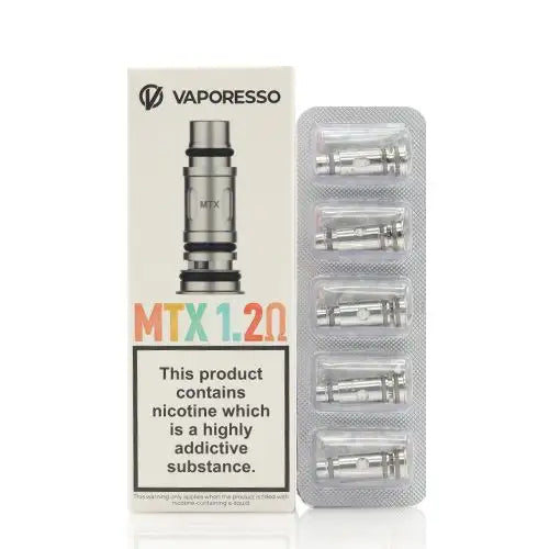 VAPORESSO MTX 1.2ohm COILS - FOR ITANK M TANK