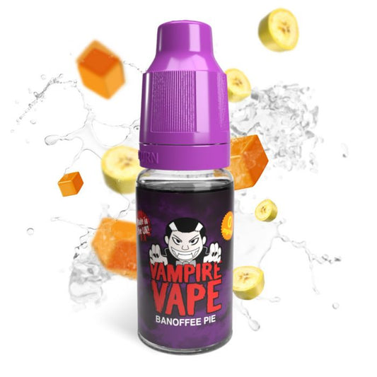 VAMPIRE VAPE - BANOFFEE PIE 10ml E-LIQUIDS