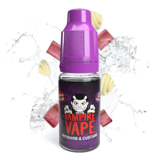 VAMPIRE VAPE - RHUBARB & CUSTARD 10ml E-LIQUIDS