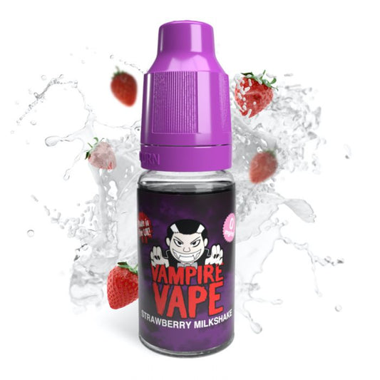VAMPIRE VAPE - STRAWBERRY MILKSHAKE 10ml E-LIQUIDS