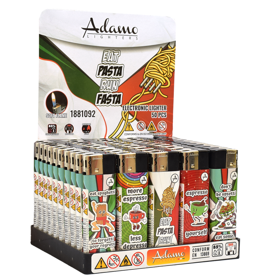 WHOLESALE ELECTRIC LIGHTERS - FULL TRAYS OF 50 LIGHTERS - LOADS OF DIFFERENT DESIGNS