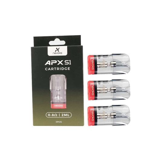 NEVOKS APX S1 REPLACEMENT PODS 0.8 OR 1.2 ohm