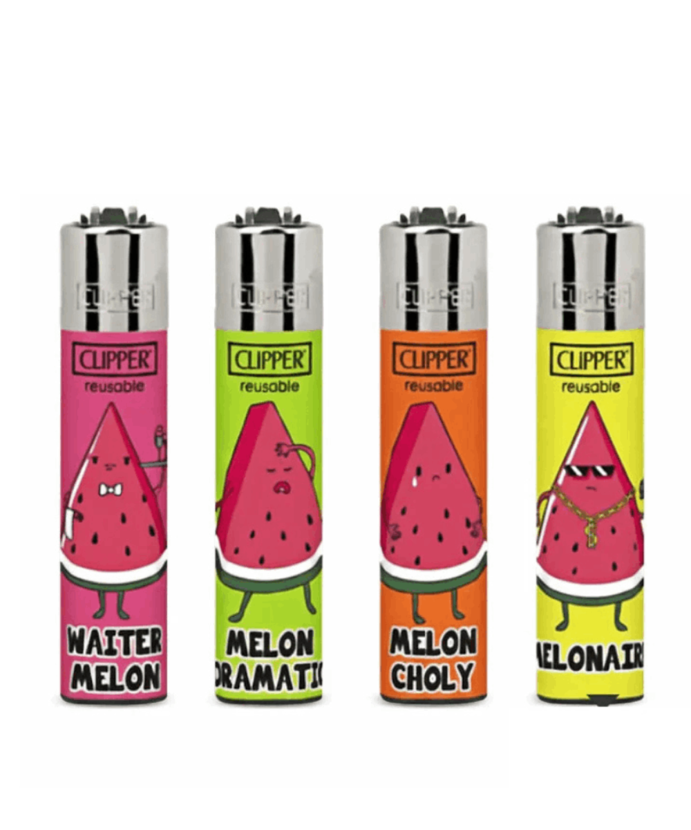 CLIPPER LIGHTERS - MICRO SIZE - MELON